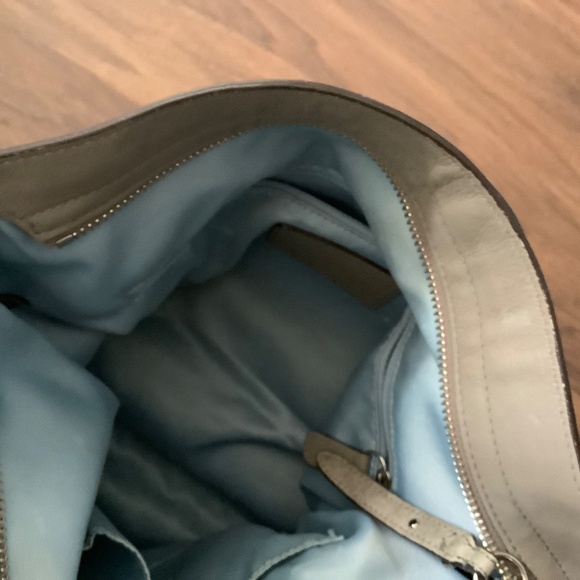 Coach shoulder bag in rich beige leather - Picture 7 of 9